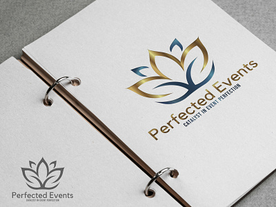 Perfected Events Logo Design By Warten Weg