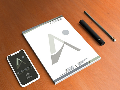 Ayathabiswa Investments Pty Ltd Letterhead Design branding design espere camino graphic design illustration letterhead design logo ui ux vector warten weg