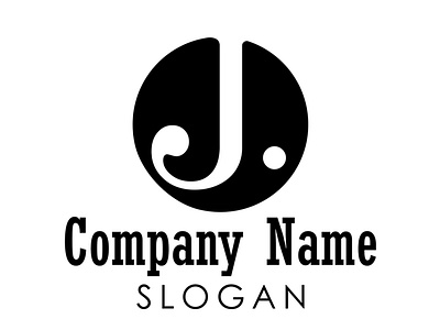 Modern Minimalist J Letter Logo Design in Adobe Illustrator