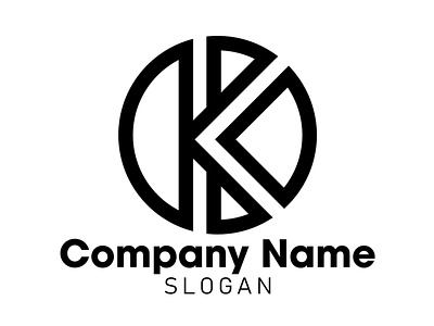 Modern Minimalist K Letter Logo Design in Adobe Illustrator