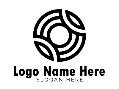 Modern Minimalist O Letter Logo Design in Adobe Illustrator