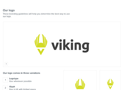 Viking Logo branding mobile app viking