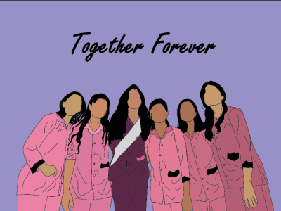 A click 2d vector celebration friends illustration together together forever
