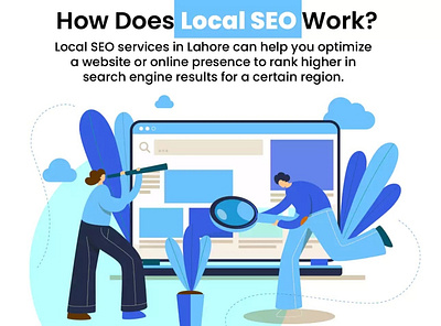 How Does Local SEO Work? design digital marketing digital marketing in lahore illustration logo seo agency in lahore seo company in lahore seo service social media marketing socialmedia
