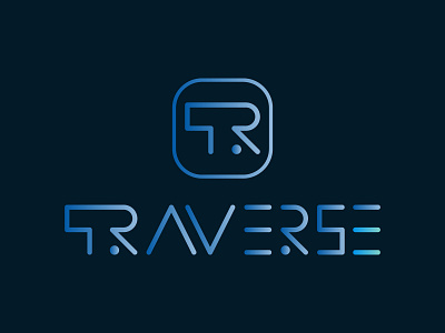 GRADIENT MONOGRAM OF TRAVERSE