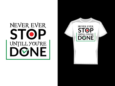 motivational t shirt design. graphic design modern motivation simple t shirt