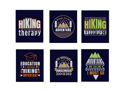 T SHIRT BUNDLE FOR TRAVELLER hike modern mountains simple t shirt design traveller typography