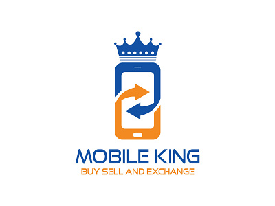 mobile king branding design graphic design logo modern