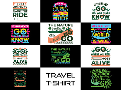 typography travel t shirt bundle bundle designm iconic t shirt travel typography