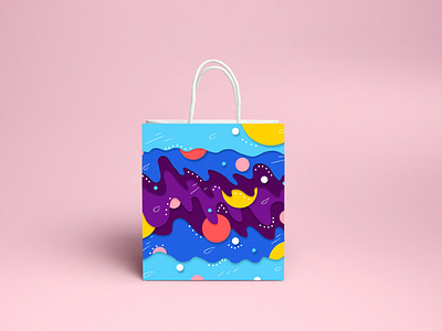 Illustration for paper bag