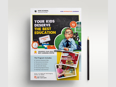 Kids Education Flyer