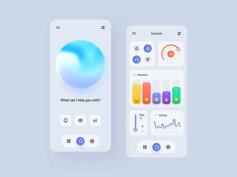 Neuralmind - App Concept by Vasyl for Cieden on Dribbble