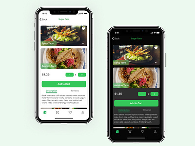 Food Delivery App app delivery app design flat food app ui