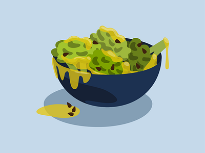 brocccoli adobe illustrator design food graphic illustration vector