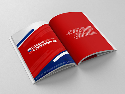 Branding for the VI All-Russian Forum "Student Russia" brand identity brandbook branding design graphic design