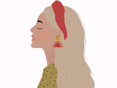 Girly design digital illustration drawing illustration