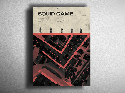 Squid Game Poster Design design photoshop poster poster design squid game