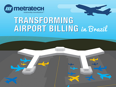 Sao Paulo airport billing brazil illustration infographic planes vector