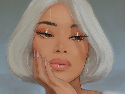 symphani soto beauty illustration