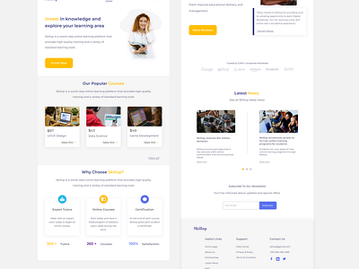 Skillup Landing Page