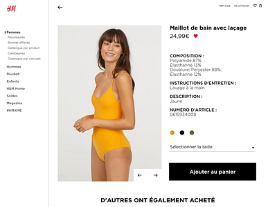 H&M Redesign preview