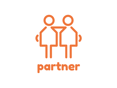 Partner logo application branding logotype