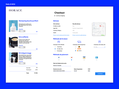 Daily UI #2 : Checkout
