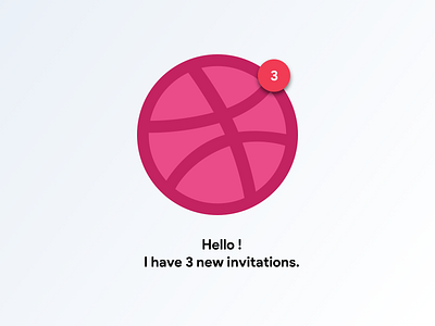 3 Dribbble Invites