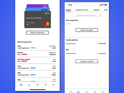 Max Bank App Redesign