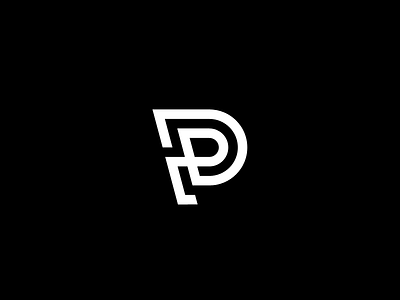 DP brand identity logo monogram