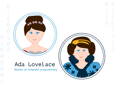 Ada Lovelace Illustration