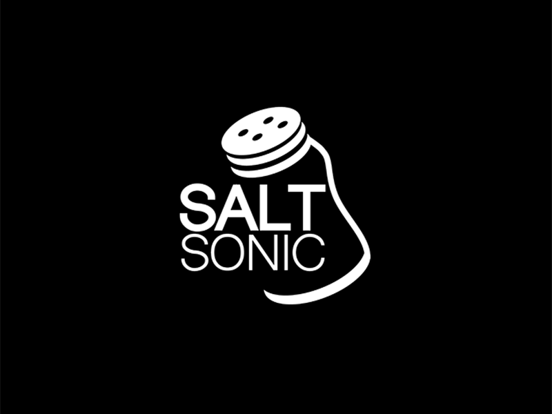 Salt Sonic Logo i music electro techno producers musicians vector minimal graphicdesign illustrator logo saltsonic