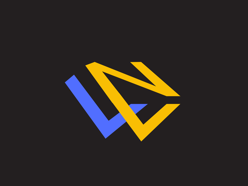 Lettermark Logo Concept virginiamaxim lettermark letters creative agency graphic design business art illustrator logo designer logo websites web nozweb