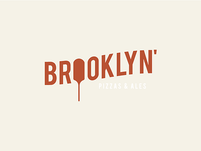 Branding -Brooklyn' Pizzas & Ales 01 ales branding gastropub logo logotype pizza pizzeria pub