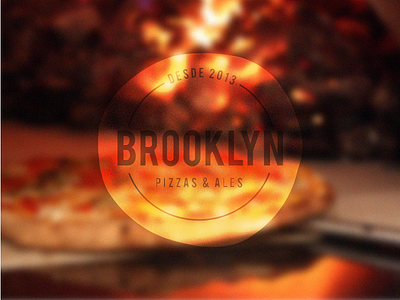 Branding -Brooklyn' Pizzas & Ales 02 ales branding gastropub logo logotype pizza pizzeria pub