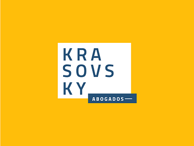 Krasovsky Asociados: Proposal A-2 attorneys branding law firm lawyer logo logotype