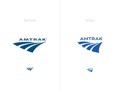 Amtrak Logo Iteration amtrak logo
