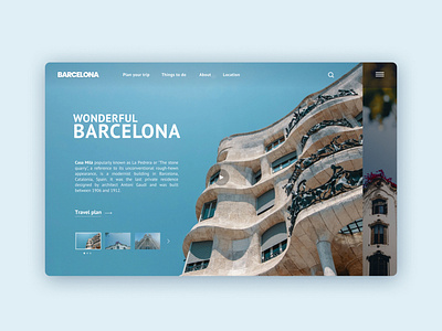 Landing page Barcelona