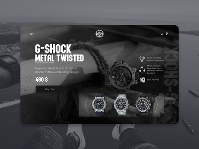 Часы G-Shock design g shock page web карточка товара продукт товар часы часы g shock