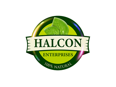 Halcon Enterprises Logo agriculture branding design farming logo trinidad