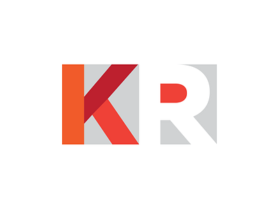 KR Logo branding logo music personal