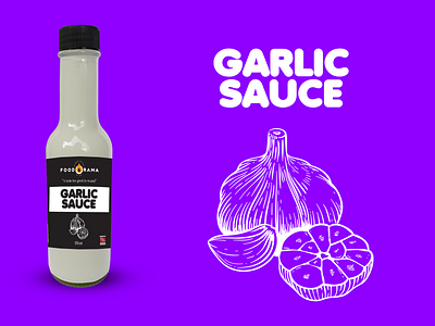 Foodorama - Garlic Sauce Label