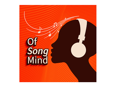 Of Song Mind - Podcast Cover branding design illustration podcast vector