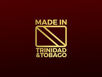 Made In T&T Stamp caribbean freebie gold stamp trinidad tobago