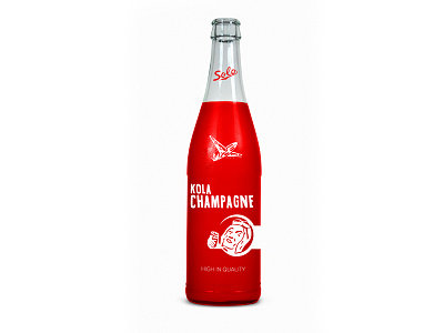 Solo Soft Drink Minimal Redesign branding classic glass bottle label minimal packaging soda soft drink solo trinidad