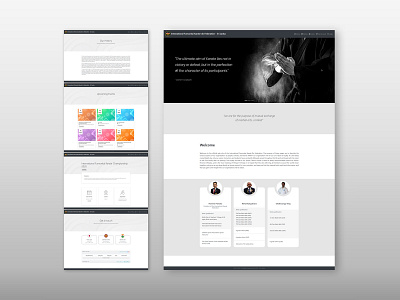 Dojo Management System - UI design graphic design interface photoshop ui ux web design website