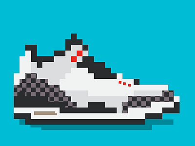 8-bit Jordan 3s