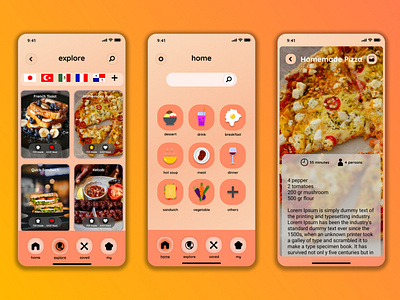 food recipe app