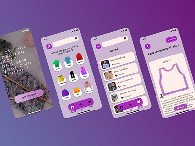 Clothes Sewing App Design