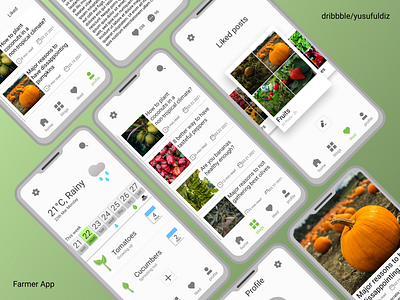 Farmer App app app design design farmer figma mobile ui